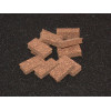 3/16" Cork Wedges Die Cut (10 pack)