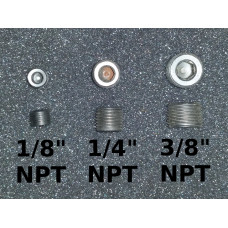 NPT 1/8" -  Expansion Plug for 1/2" EXM Series Mandrels